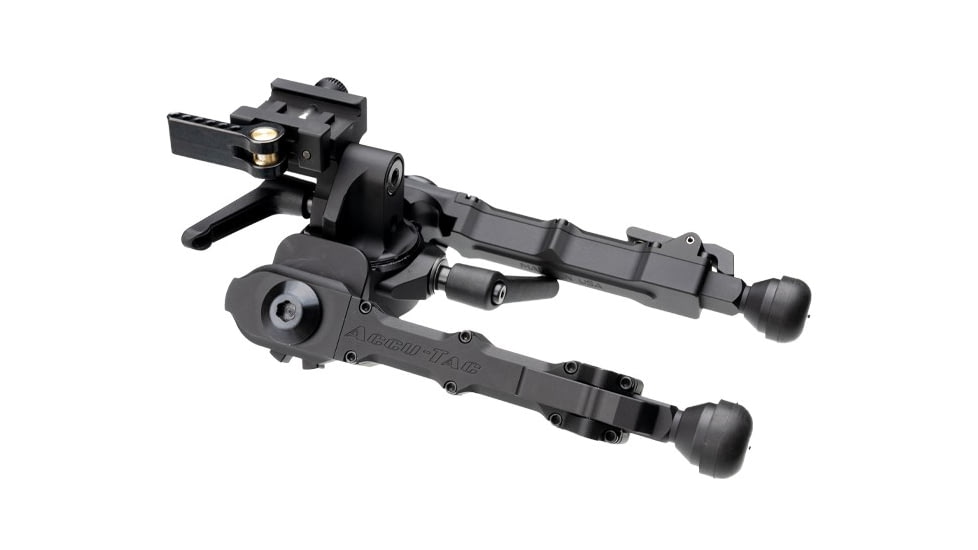 ACCU-TAC Pc-4 Bipod, Picatinny, Pan/Cant, Black, Small, PCB-0400