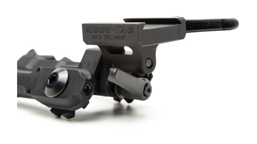 ACCU-TAC SR-5 G2 Arca Spec Bipod, Small Rifle, Flat Black, SRAS-G204