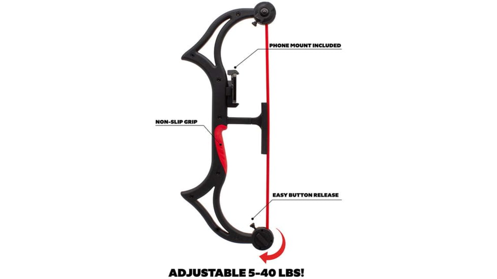 AccuBow AccuBow Nano Black, Black, AccuBow-NANO-01