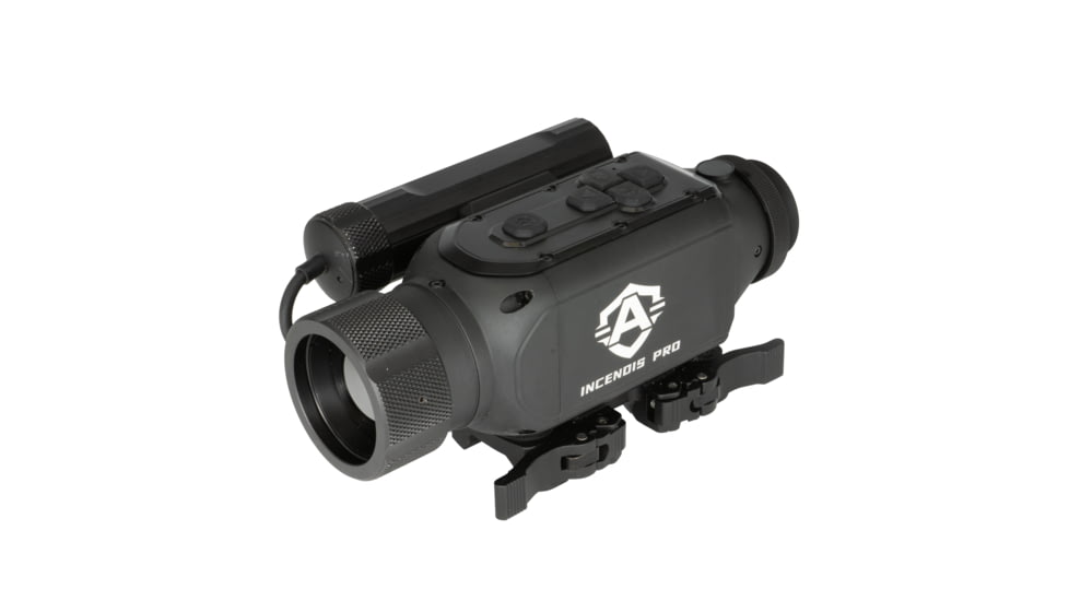 Accufire Technology Incendis PRO 1-8x Thermal Clip On Rifle Optic, 4 Reticle Patterns, 640x512 Resolution, Picatinny, Black, ACC-INC-P-2022G1