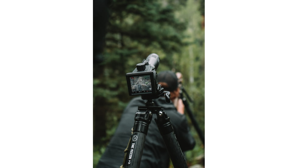 Accufire Technology Omnis 30-120x Day/Night Digital Spotting Scope, Multiple Reticle Patterns Colors, 1440x1080 Resolution, Black, ACC-OMN1-2022G1