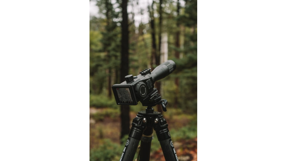 Accufire Technology Omnis 30-120x Day/Night Digital Spotting Scope, Multiple Reticle Patterns Colors, 1440x1080 Resolution, Black, ACC-OMN1-2022G1