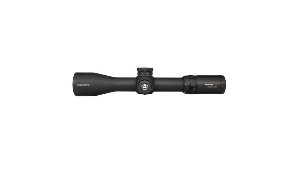 Accufire Technology Prospectis ATRO-20 Rifle Scope, 2.5-20x50mm, 34mm Tube, First Focal Plane, Mil-Comp Reticle, Black, ACC-PT20-2020G1