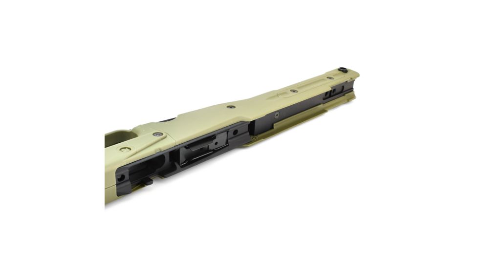 Accuracy International Rem 700 AT Chassis System, Short Action, .308 Win, 1.5 Fixed Stock, Green, 26694GR