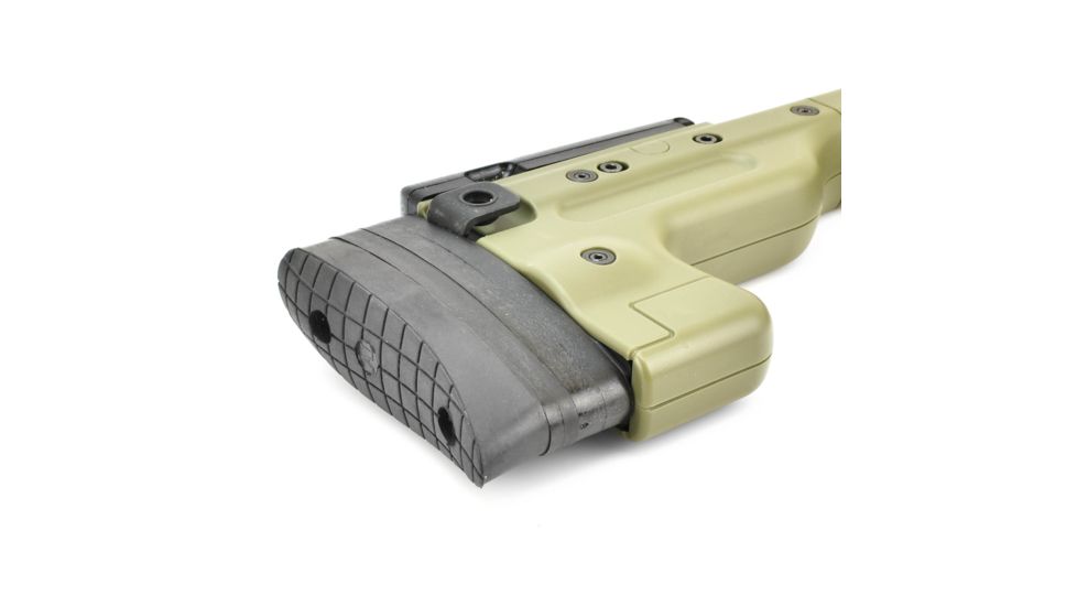 Accuracy International Rem 700 AT Chassis System, Short Action, .308 Win, 1.5 Fixed Stock, Green, 26694GR