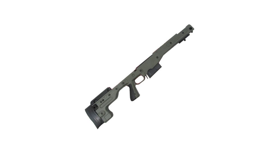 Accuracy International REM 700 LONG ACTION .300 Winchester Magnum (Pistol Grip - Flush Cup), Green 26698GR