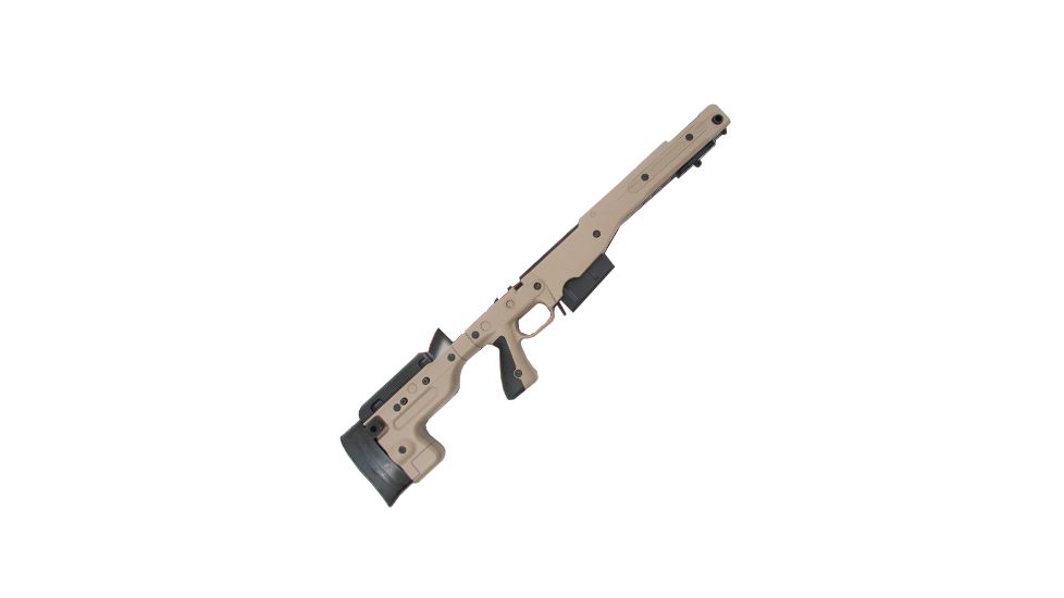 Accuracy International REM 700 LONG ACTION .300 Winchester Magnum (Pistol Grip - Flush Cup), Pale Brown 26698PB