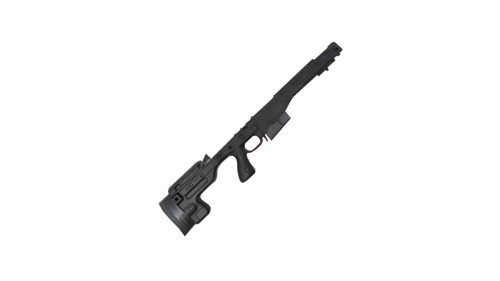 Accuracy International REM 700 LONG ACTION .300 Winchester Magnum (Pistol Grip - Flush Cup), Black 26699BL