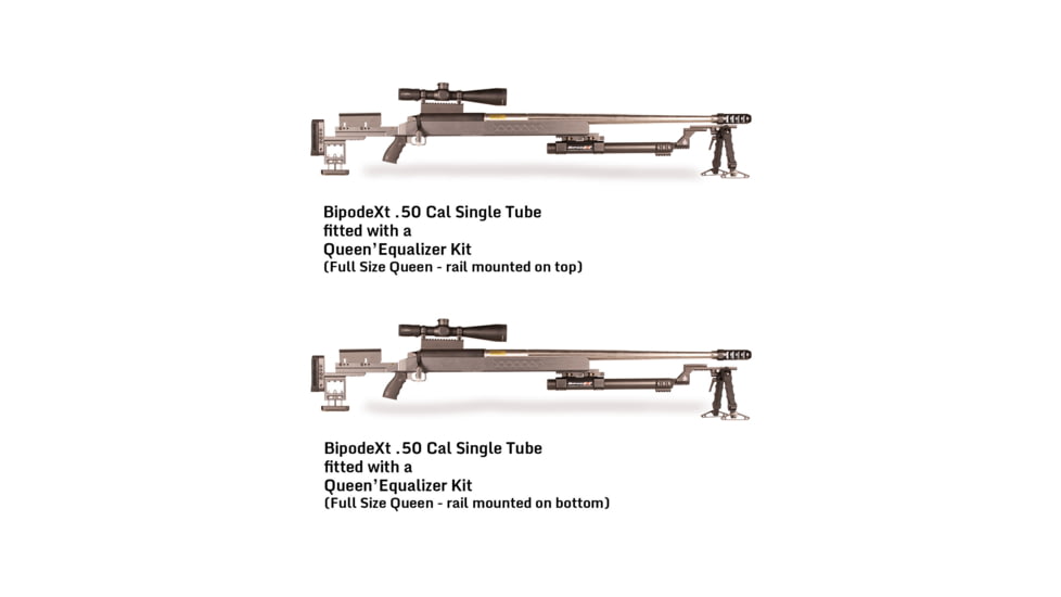 Accuracy Solutions Gen 4 .50 Cal Arca/Picatinny Single Tube Rifle Stabilizer