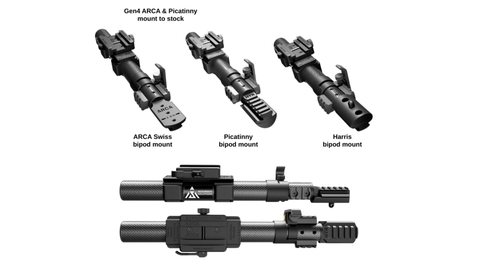 Accuracy Solutions Gen 4 Hunter Classic Arca/Picatinny Rifle Stabilizer