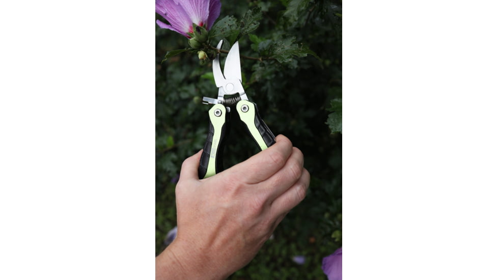 AccuSharp 084C Gardeners Multi-Tool Black/Green Folding Plain