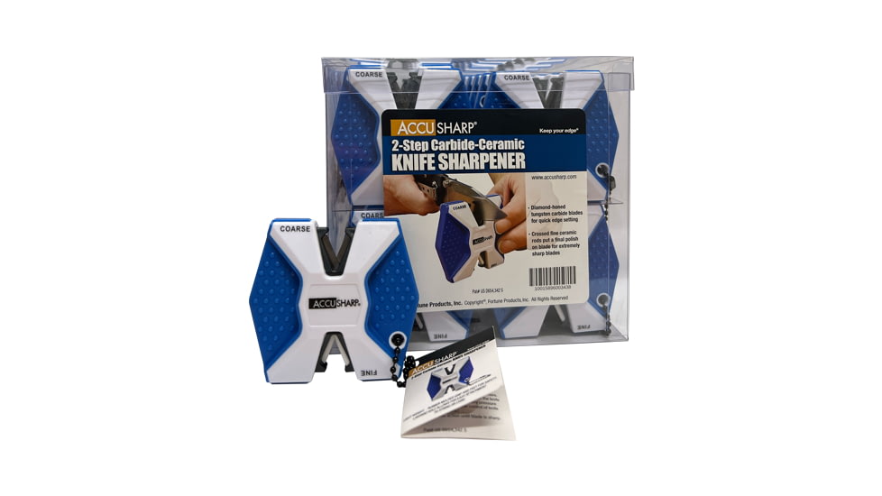 AccuSharp 2-Step Carbide-Ceramic Knife Sharpener