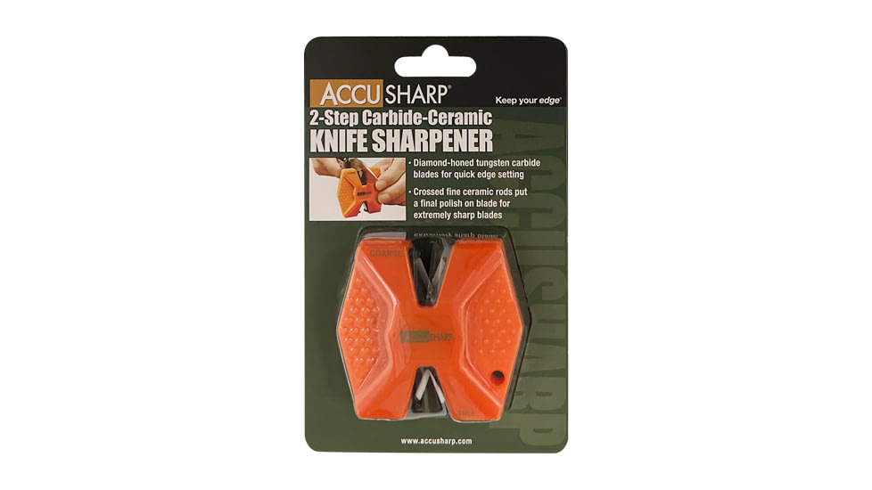 AccuSharp 2-Step Carbide-Ceramic Knife Sharpener