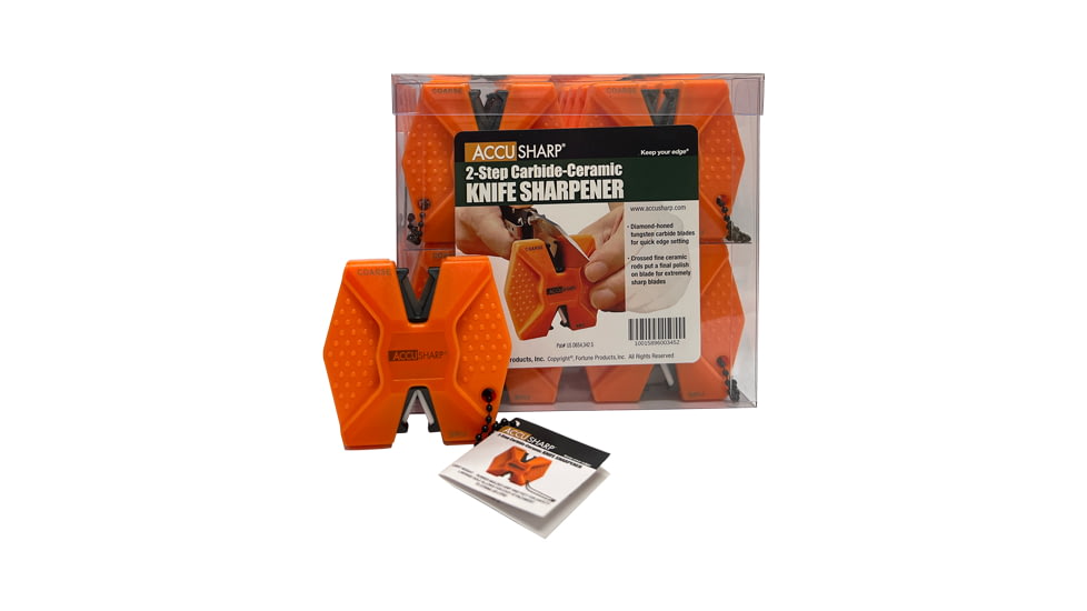 AccuSharp 2-Step Carbide-Ceramic Knife Sharpener