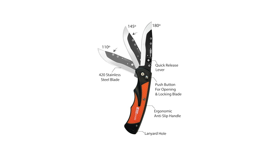 AccuSharp 3.5in Replacement Blades for the Replaceable Blade Razor Knife