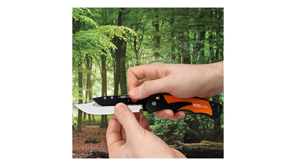 AccuSharp 3.5in Replacement Blades for the Replaceable Blade Razor Knife