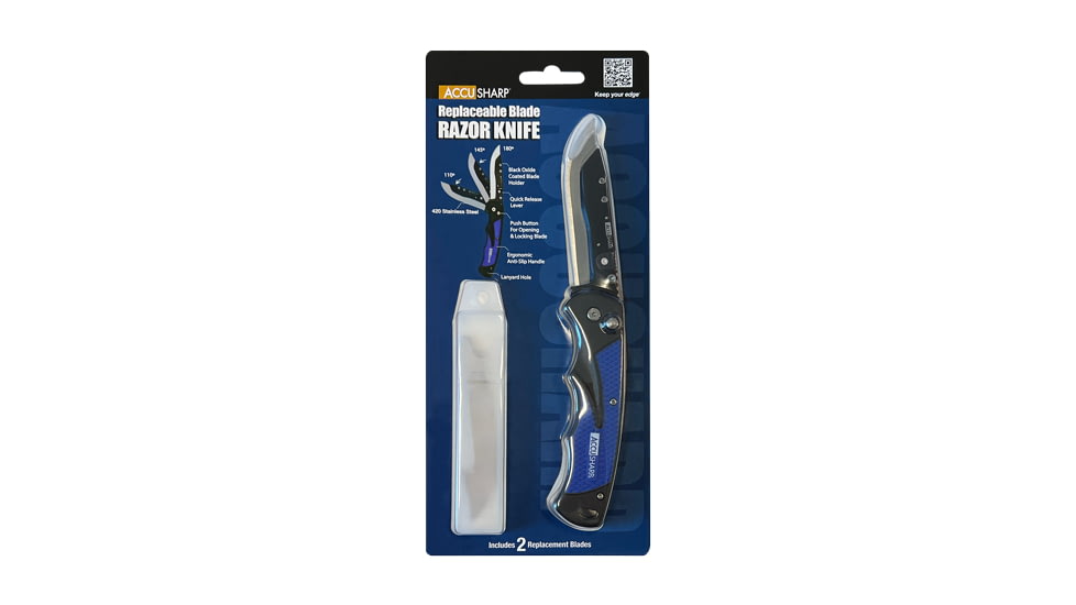 AccuSharp 3.5in Replacement Blades for the Replaceable Blade Razor Knife