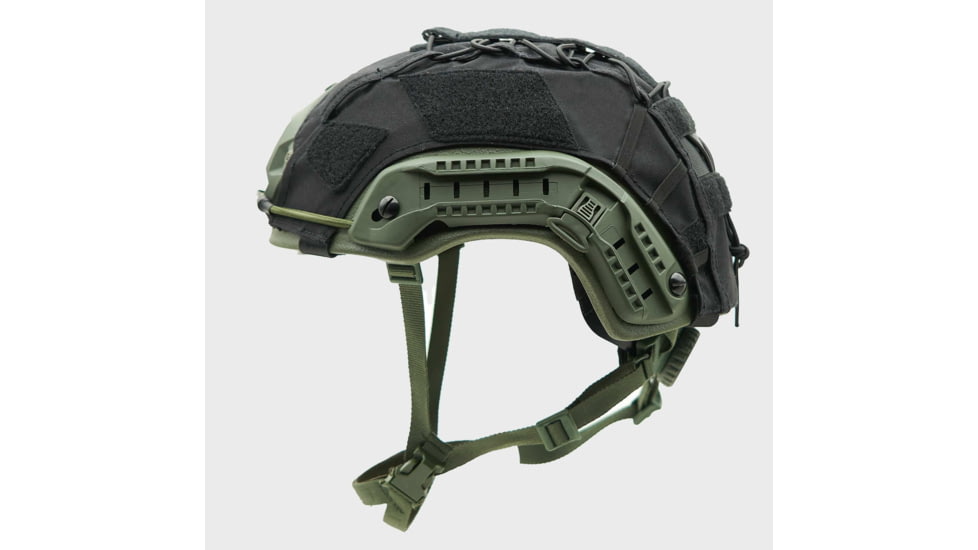 Ace Link Armor Ballistic Helmet Cover Camouflage, Black, Large, B-TG-COV-SP-BLK-3-L