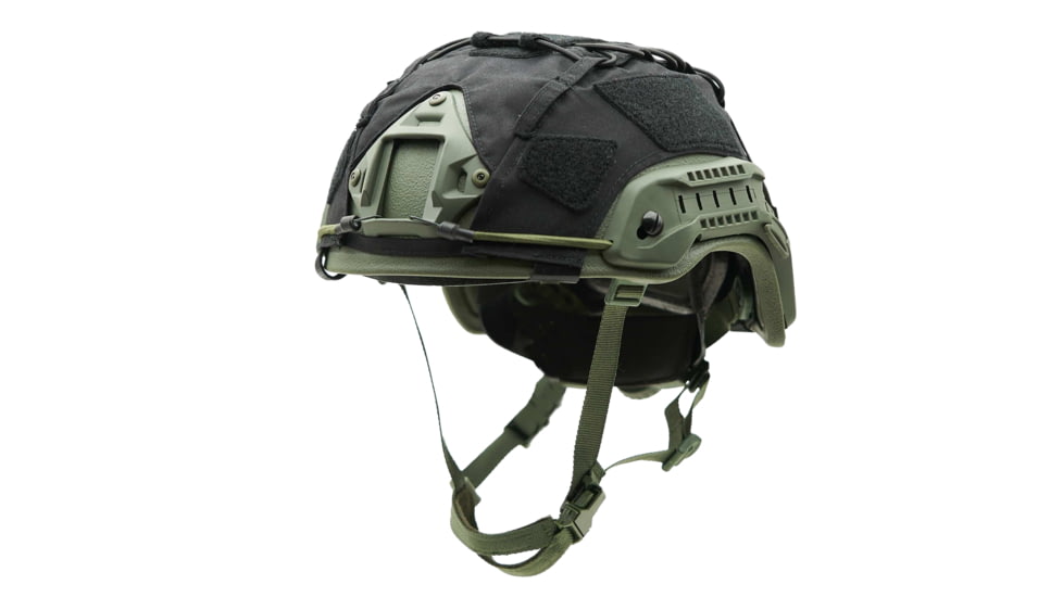 Ace Link Armor Ballistic Helmet Cover Camouflage, Black, Large, B-TG-COV-SP-BLK-3-L