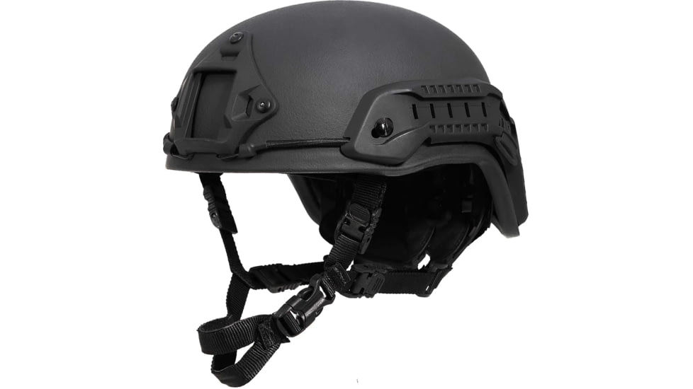 Ace Link Armor High Cut Ballistic Helmet, Black, Large, B-BH-SP-BLK-3-L