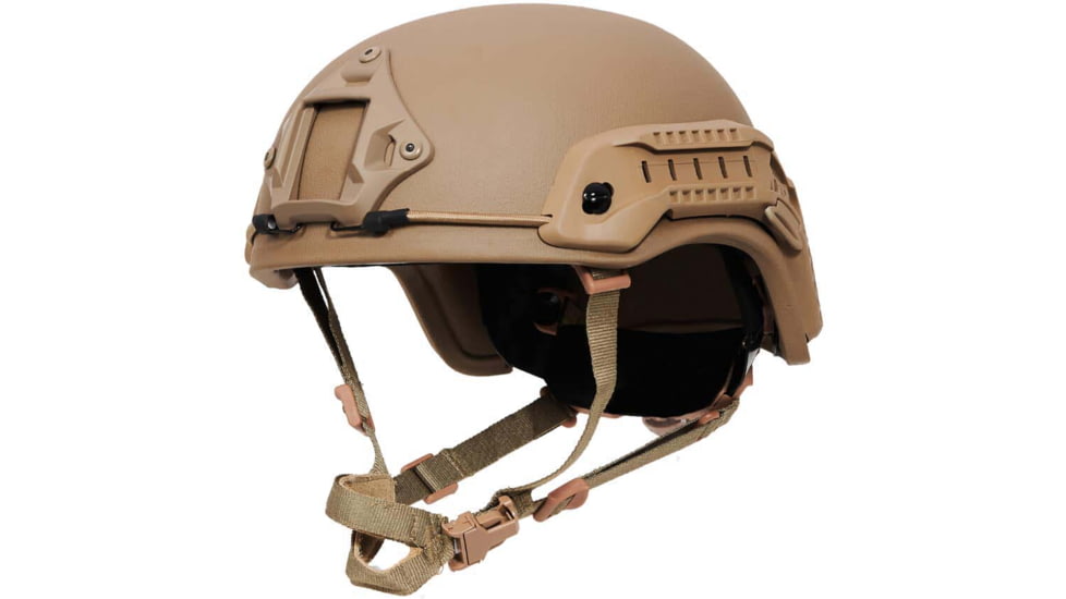 Ace Link Armor High Cut Ballistic Helmet, Coyote Brown, Extra Large, B-BH-SP-CBR-4-XL