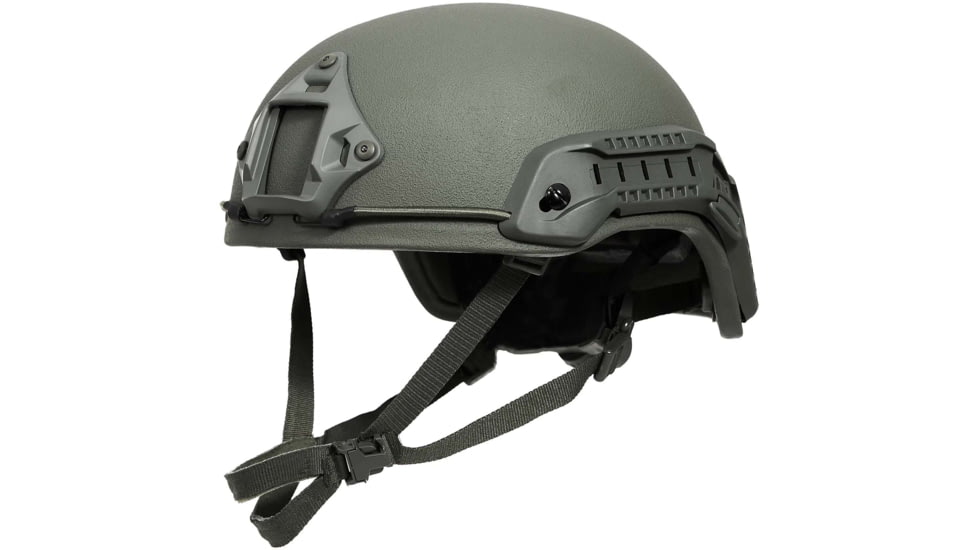 Ace Link Armor High Cut Ballistic Helmet, Green, Extra Large, B-BH-SP-GRN-4-XL