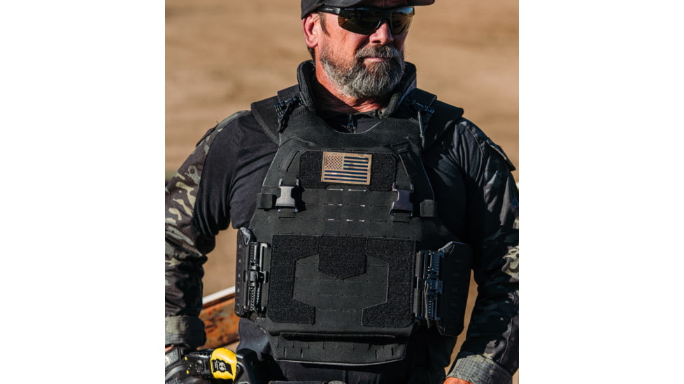 Ace Link Armor CIBV Cataphract Level IIIA Flexcore Bulletproof Vest, Black, One Size, CIBV-3AFLEX-BLK-S-2XL