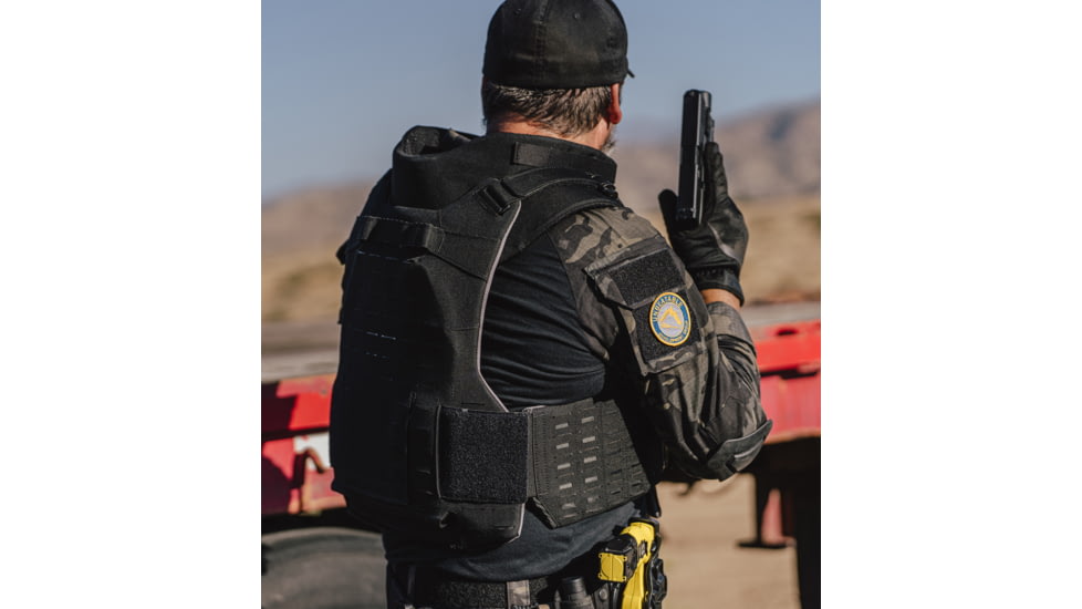 Ace Link Armor CIBV Cataphract Level IIIA Flexcore Bulletproof Vest, Black, One Size, CIBV-3AFLEX-BLK-S-2XL