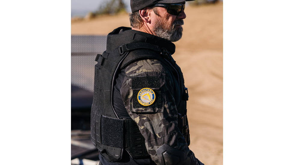 Ace Link Armor CIBV Cataphract Level IIIA Flexcore Bulletproof Vest, Black, One Size, CIBV-3AFLEX-BLK-S-2XL