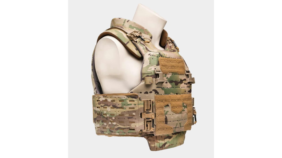 Ace Link Armor CIBV Cataphract Level IIIA Flexcore Bulletproof Vest, Multicam, One Size, CIBV-3AFLEX-MUL-S-2XL