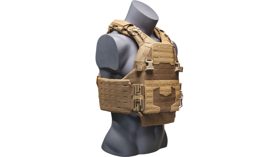 Ace Link Armor CIBV Cataphract Level IIIA Standard Bulletproof Vest, Coyote Brown, One Size, CIBV-3ACB-S-2XL