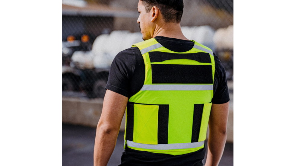 Ace Link Armor High-Vis Level IIIA PE-X Reflective Safety Body Armor Bulletproof Vest