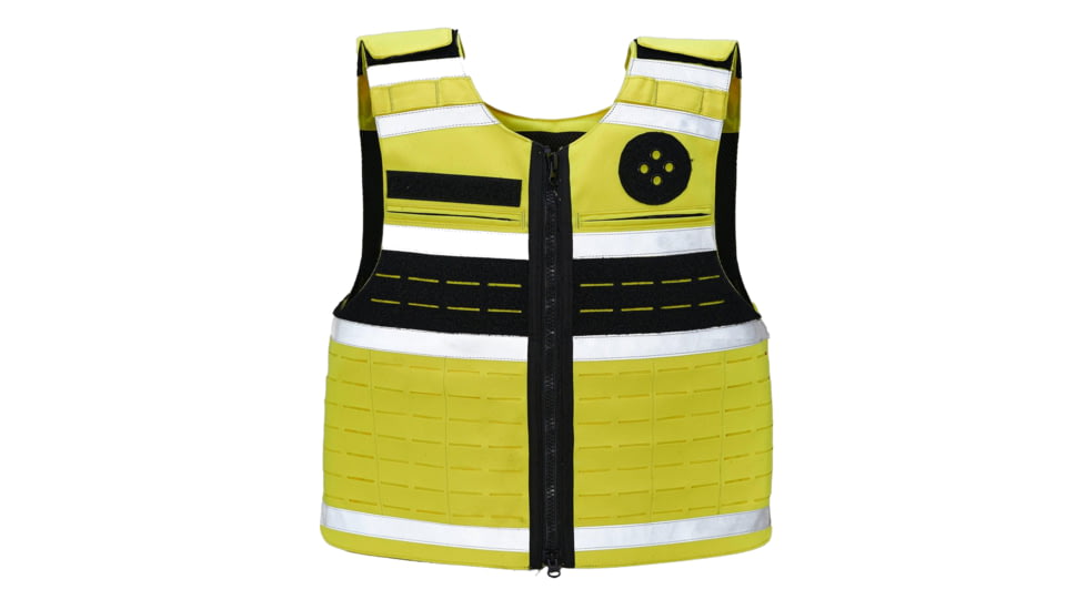 Ace Link Armor Anti-Stab Level IIIA High Visibility Bulletproof Vest, Yellow, Large, HGHVS-3AS1-LC-L-S Y