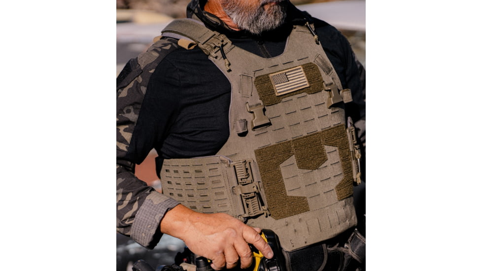 Ace Link Armor KSAV Koursores Level IIIA Standard Bulletproof Vest, Black, One Size, KSAV-3A-BLK-S-2XL