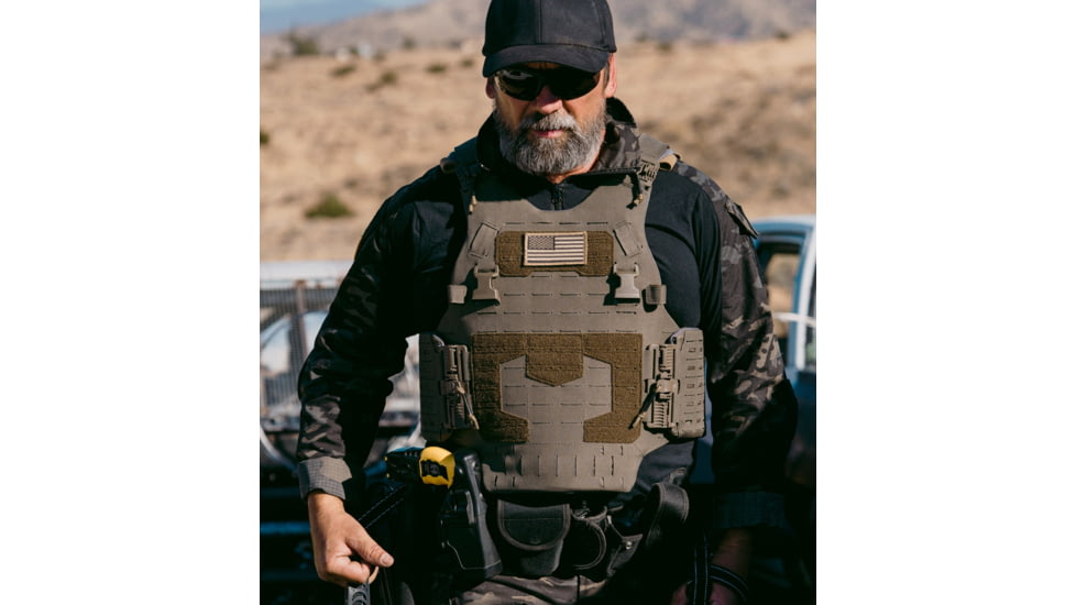 Ace Link Armor KSAV Koursores Level IIIA Standard Bulletproof Vest, Black, One Size, KSAV-3A-BLK-S-2XL