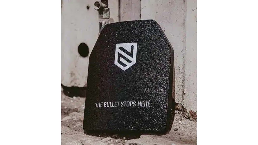 Ace Link Armor Level 3+ Ceramic Multi-Curve Plate, Black, 10x12in, B-AP-3P-1012-ALU-MC