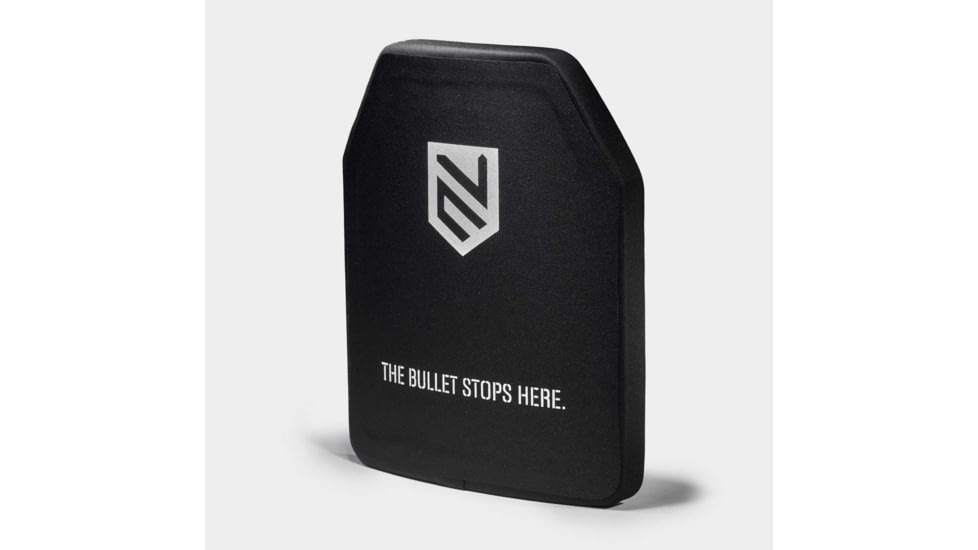 Ace Link Armor Level 3+ Ceramic Plate, Black, 10x12in, B-AP-3P-1012-ALU-SC