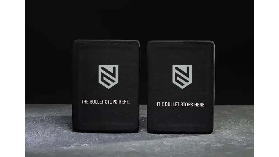 Ace Link Armor Level 3+ Side Armor Plate, Black, 6x8in, B-AP-3P-0608-ALU-SC