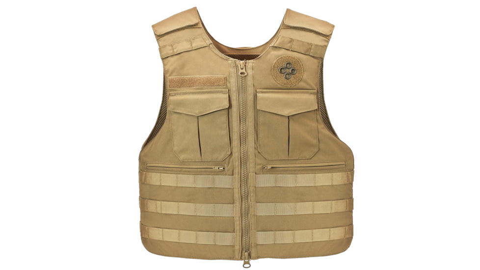 Ace Link Armor Anti-Stab Level IIIA Livewire Bulletproof Vest, Coyote Brown, Small, LW-3AS1-S-COYOTE BROWN