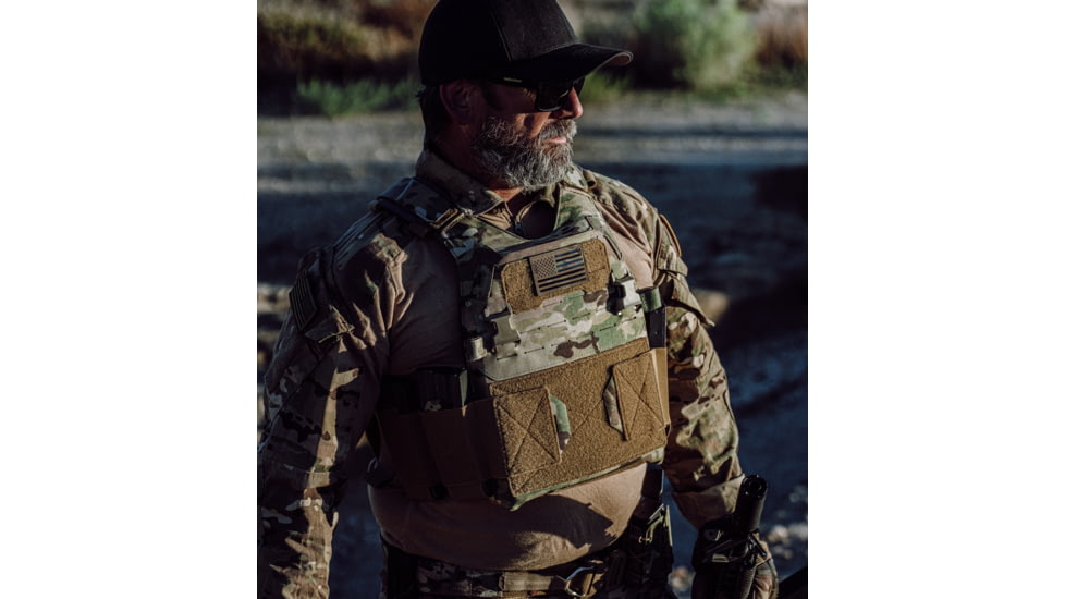 Ace Link Armor LP Gen 4 Plate Carrier, Coyote Brown, B-TG-CPC-LP-G4-CB-M