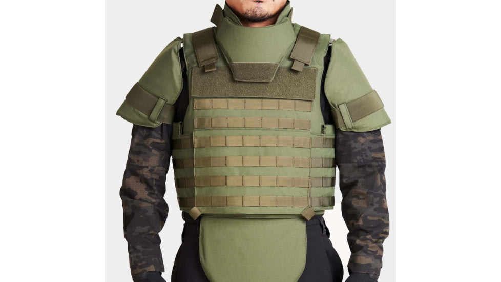 Ace Link Armor M.S.O.V. Flexcore Plate Carrier, Green, 2XL, B-CR-MSV-GRN-5-2XL
