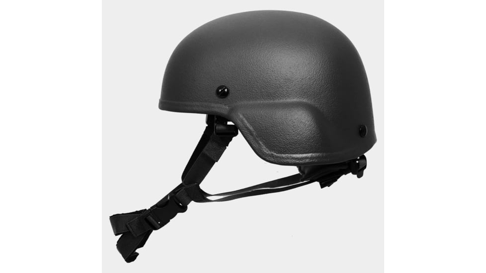 Ace Link Armor Mich Ballistic Helmet, Black, Medium, B-BH-MCH-BLK-2-M