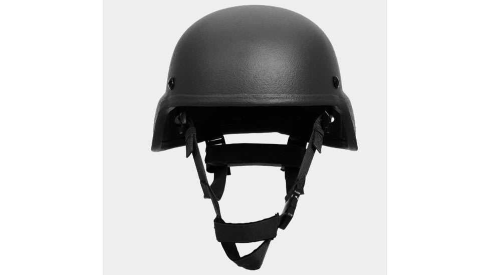 Ace Link Armor Mich Ballistic Helmet, Black, Medium, B-BH-MCH-BLK-2-M