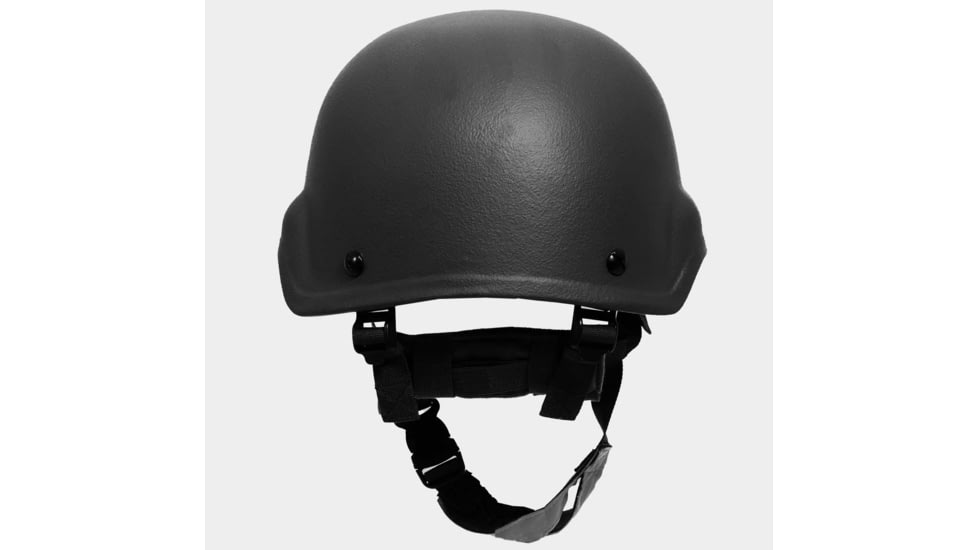 Ace Link Armor Mich Ballistic Helmet, Black, Medium, B-BH-MCH-BLK-2-M