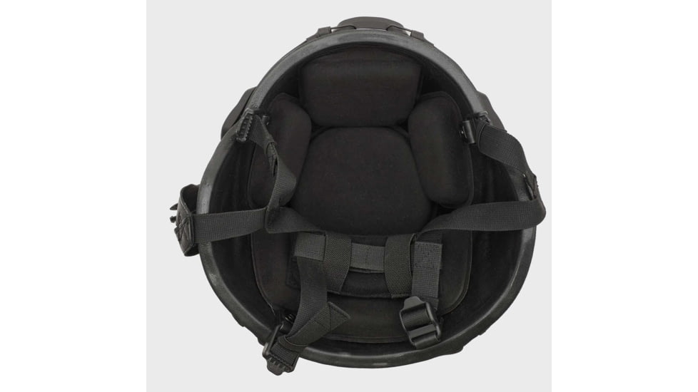 Ace Link Armor Mich Combat Ballistic Helmet, Black, Medium, B-BH-COM-BLK-2-M