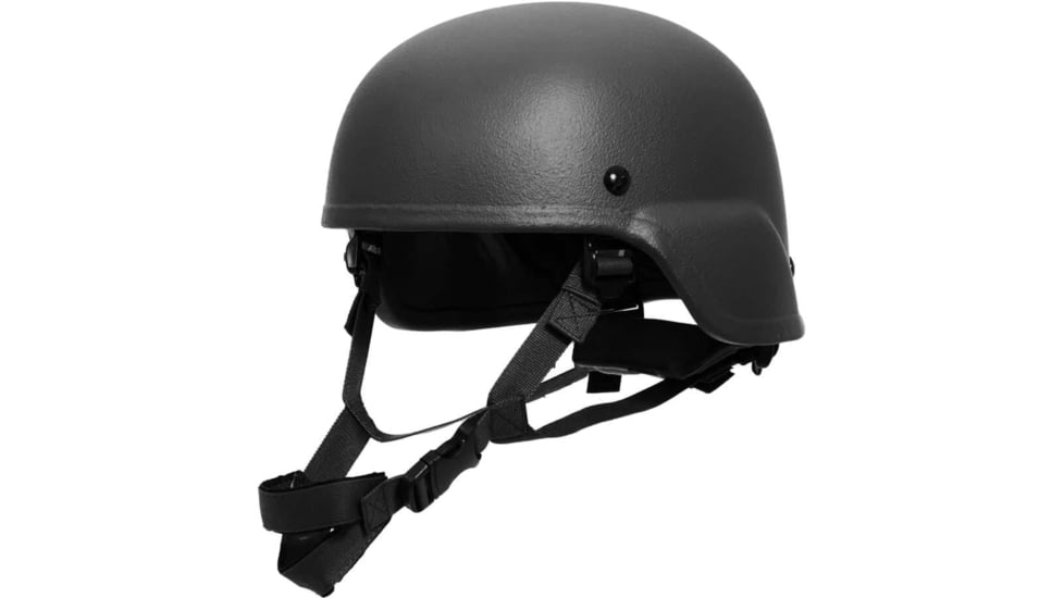 Ace Link Armor Mich Ballistic Helmet, Black, Medium, B-BH-MCH-BLK-2-M