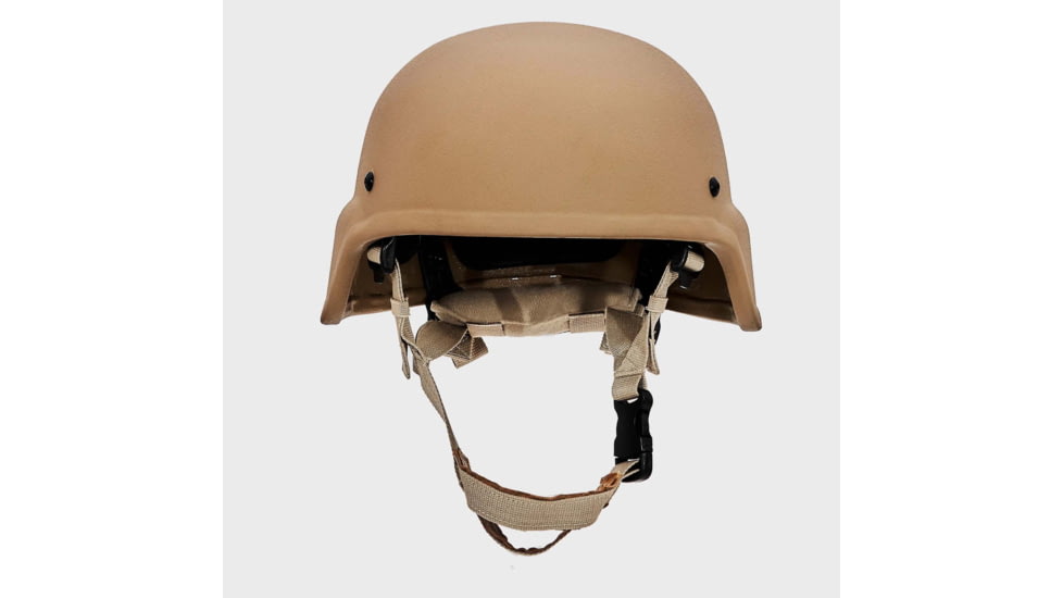 Ace Link Armor Mich Ballistic Helmet, Brown, Medium, B-BH-MCH-CBR-2-M