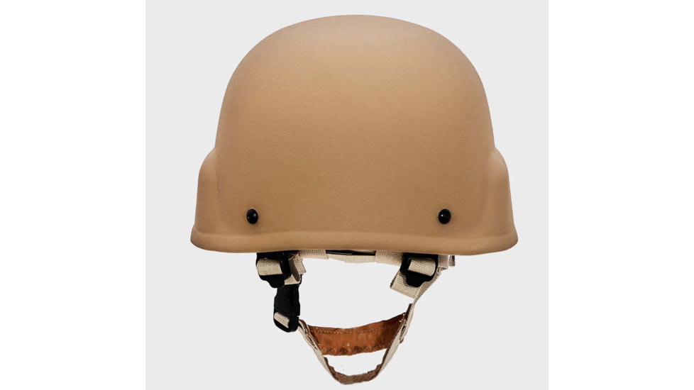 Ace Link Armor Mich Ballistic Helmet, Brown, Medium, B-BH-MCH-CBR-2-M