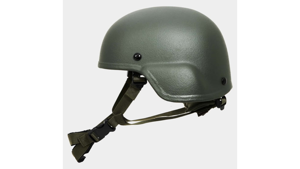 Ace Link Armor Mich Ballistic Helmet, Green, Medium, B-BH-MCH-GRN-2-M