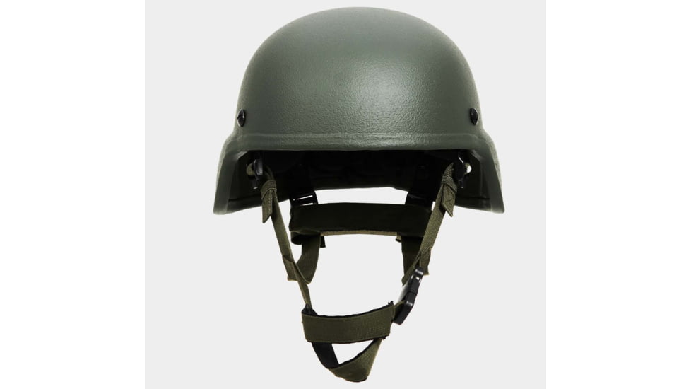 Ace Link Armor Mich Ballistic Helmet, Green, Medium, B-BH-MCH-GRN-2-M